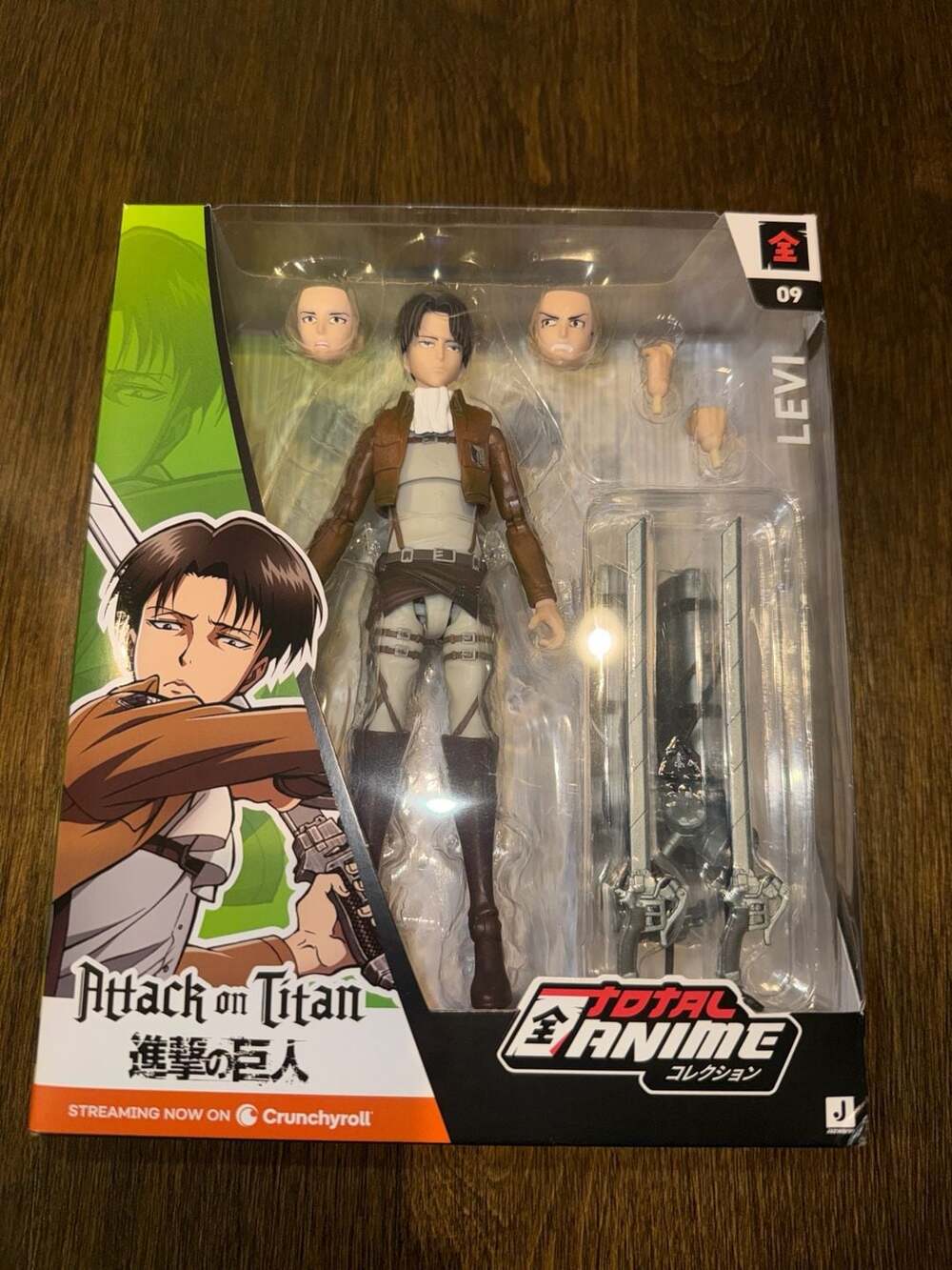 Jazwares Total Anime Attack on Titan Levi Ackerman 6.5 Inch Action Figure